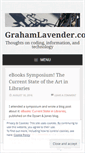 Mobile Screenshot of grahamlavender.com